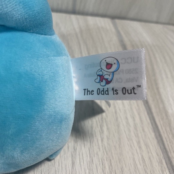 The Odd 1s Out James Ploosh Stuffed Animal Blue Dog With Tag - Picture 4 of 4